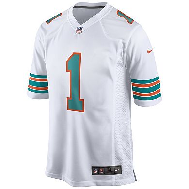Men's Nike Tua Tagovailoa White Miami Dolphins 2nd Alternate Game Jersey