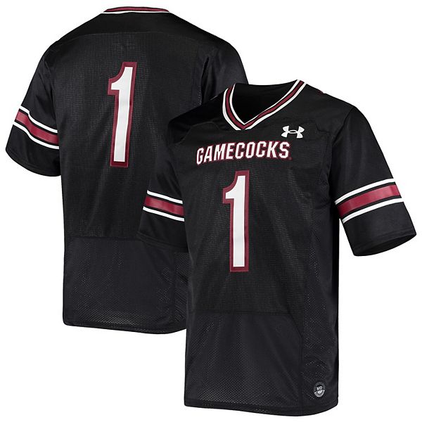 Men's Under Armour 1 Black South Carolina Gamecocks Premiere Football