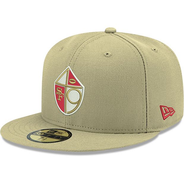 Men's New Era White/Gold San Francisco 49ers Retro Sport 9FIFTY