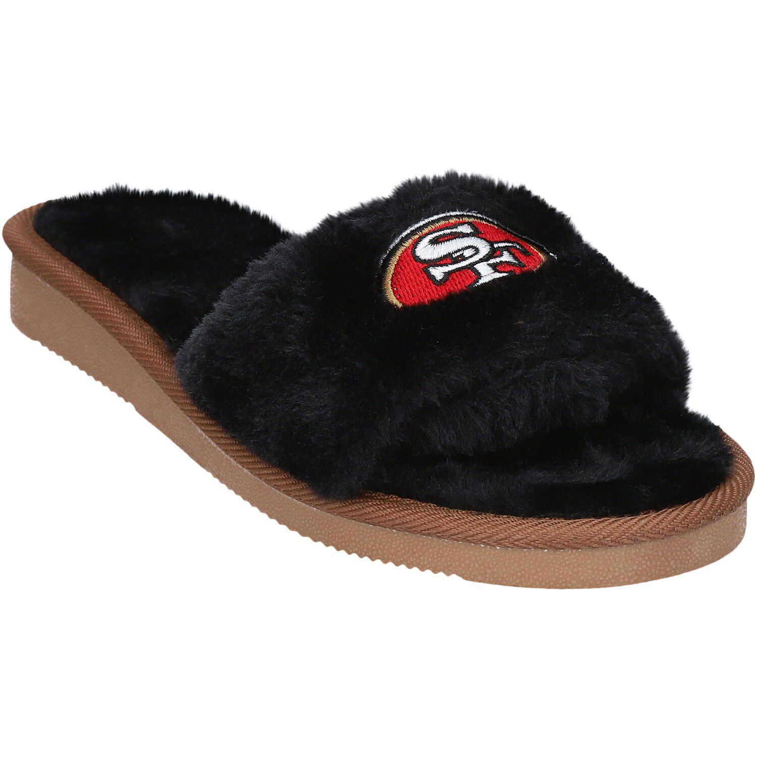 faux fur slippers slides