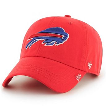 Women's '47 Red Buffalo Bills Miata Clean Up Secondary Adjustable Hat