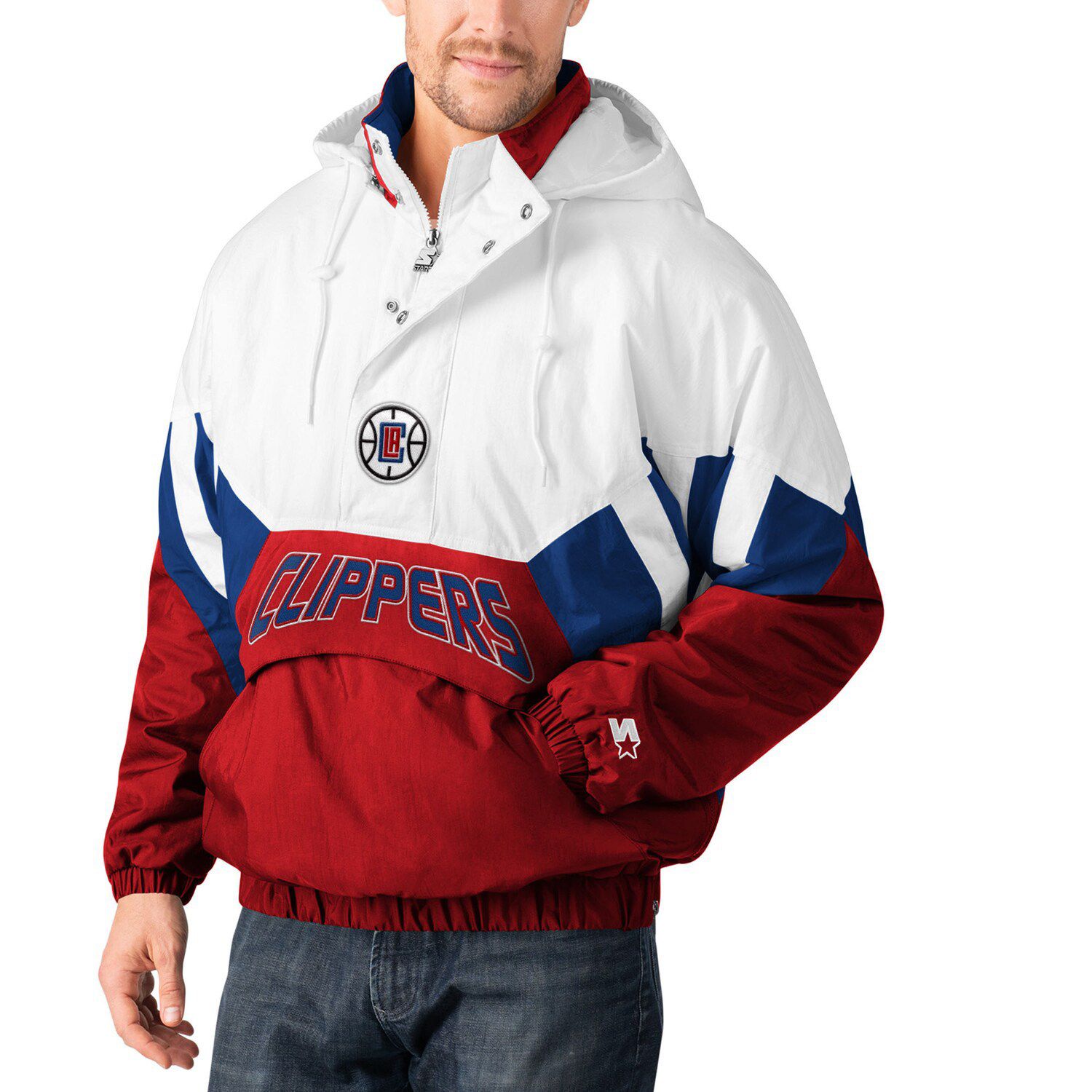 half zip starter jackets