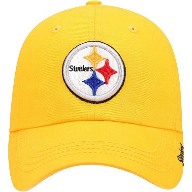 Women's '47 Gold Pittsburgh Steelers Miata Clean Up Secondary Adjustable Hat