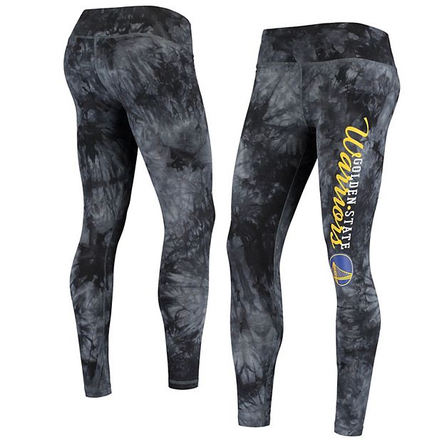 Women's Concepts Sport Black Buffalo Bills Burst Tie Dye Leggings