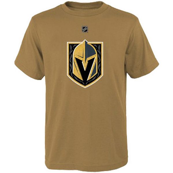 Youth Fanatics Branded Gold Vegas Golden Knights Authentic Pro Alternate T Shirt