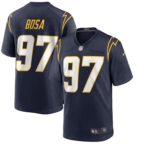 Nike NFL Los Angeles Chargers Joey Bosa Color Rush Sewn Jersey 819067-422  Small