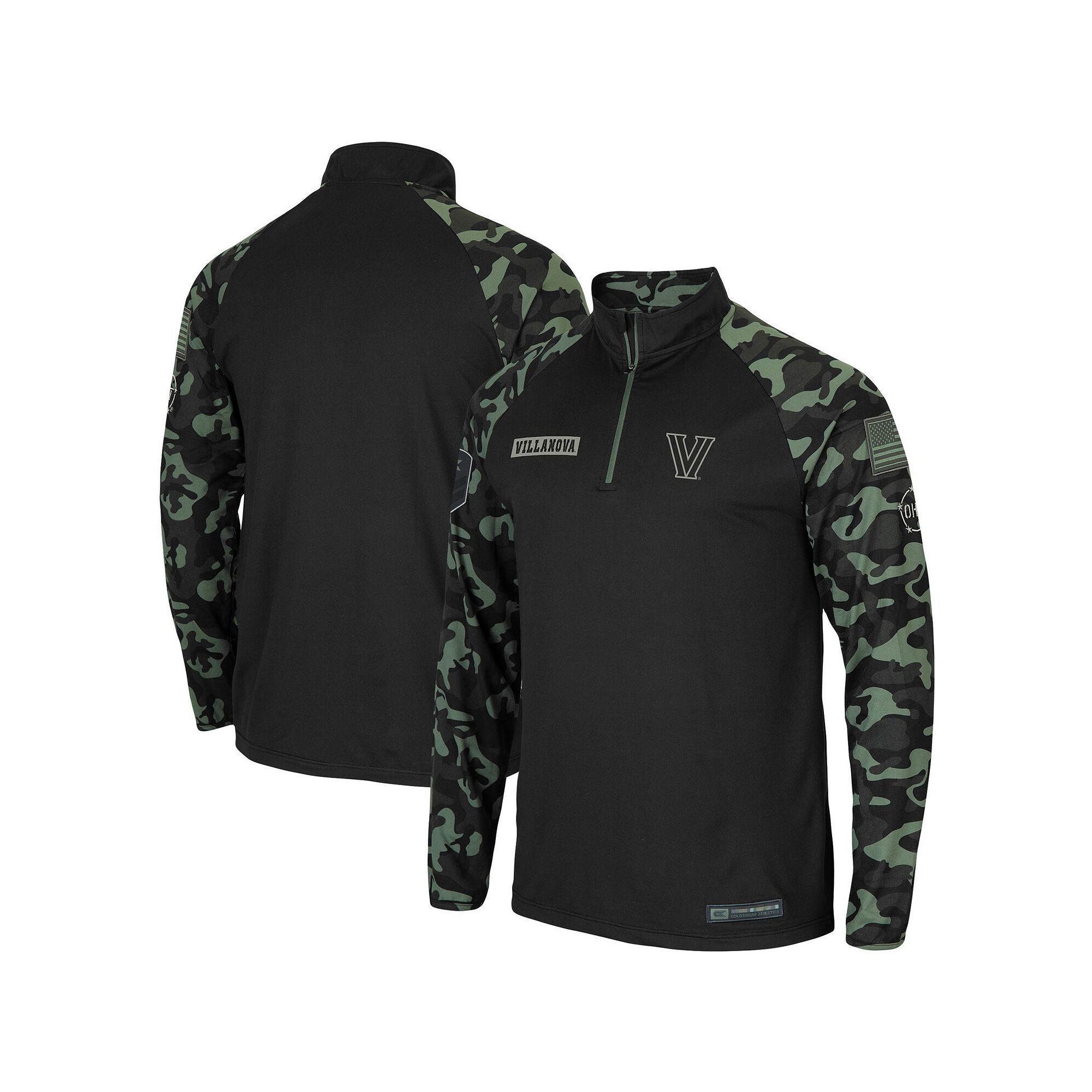 Mens Colosseum Black Villanova Wildcats OHT Military Appreciation Take Fli