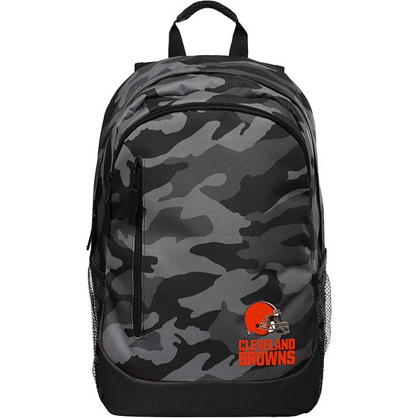 FOCO Cleveland Browns Black Camo Backpack