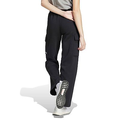 ★adidas★ Fleece Cargo Pants Black IY9689 adidas Essentials Fleece Cargo Pants - Black | adidas Singapore