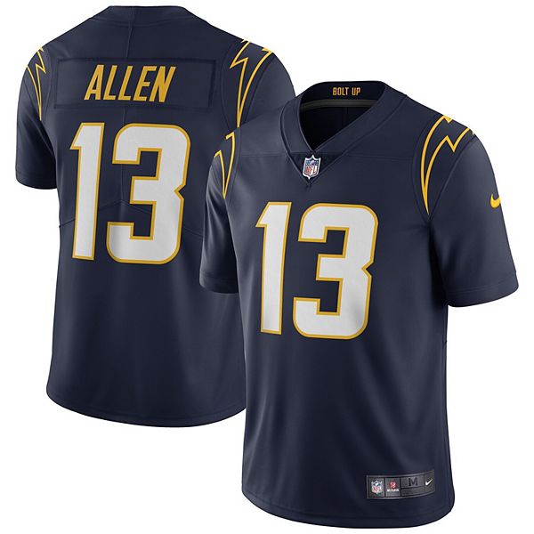 Men's Nike Keenan Allen Navy Los Angeles Chargers Alternate Vapor Limited  Jersey