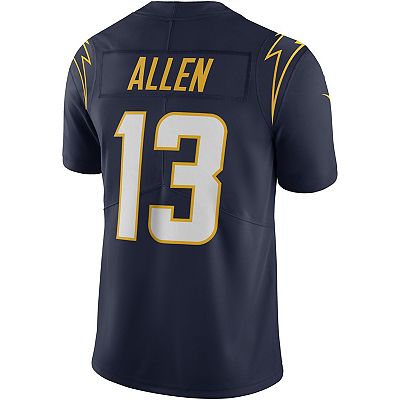 Men s Nike Keenan Allen Navy Los Angeles Chargers Alternate Vapor Limited Jersey