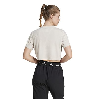 ☆adidas☆ Essential Crop Tee Amazon.com: adidas Essentials Cropped Tee XL Wonder White