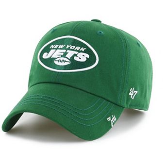 Women's '47 Green New York Jets Miata Clean Up Primary Adjustable Hat