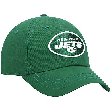Women's '47 Green New York Jets Miata Clean Up Primary Adjustable Hat