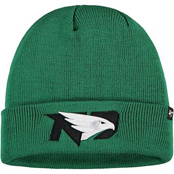 Men's '47 Kelly Green North Dakota Raised Cuffed Knit Hat
