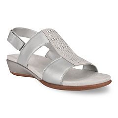 Silver Flat Sandals Kohl s