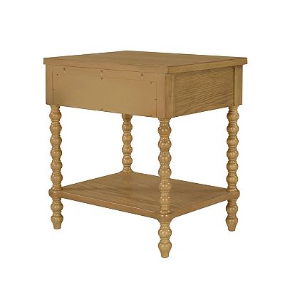 Madison Park Signature Beckett Turned Wood Spindle Nightstand