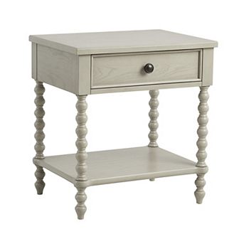 Madison Park Signature Beckett Turned Wood Spindle Nightstand