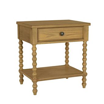 Madison Park Signature Beckett Turned Wood Spindle Nightstand