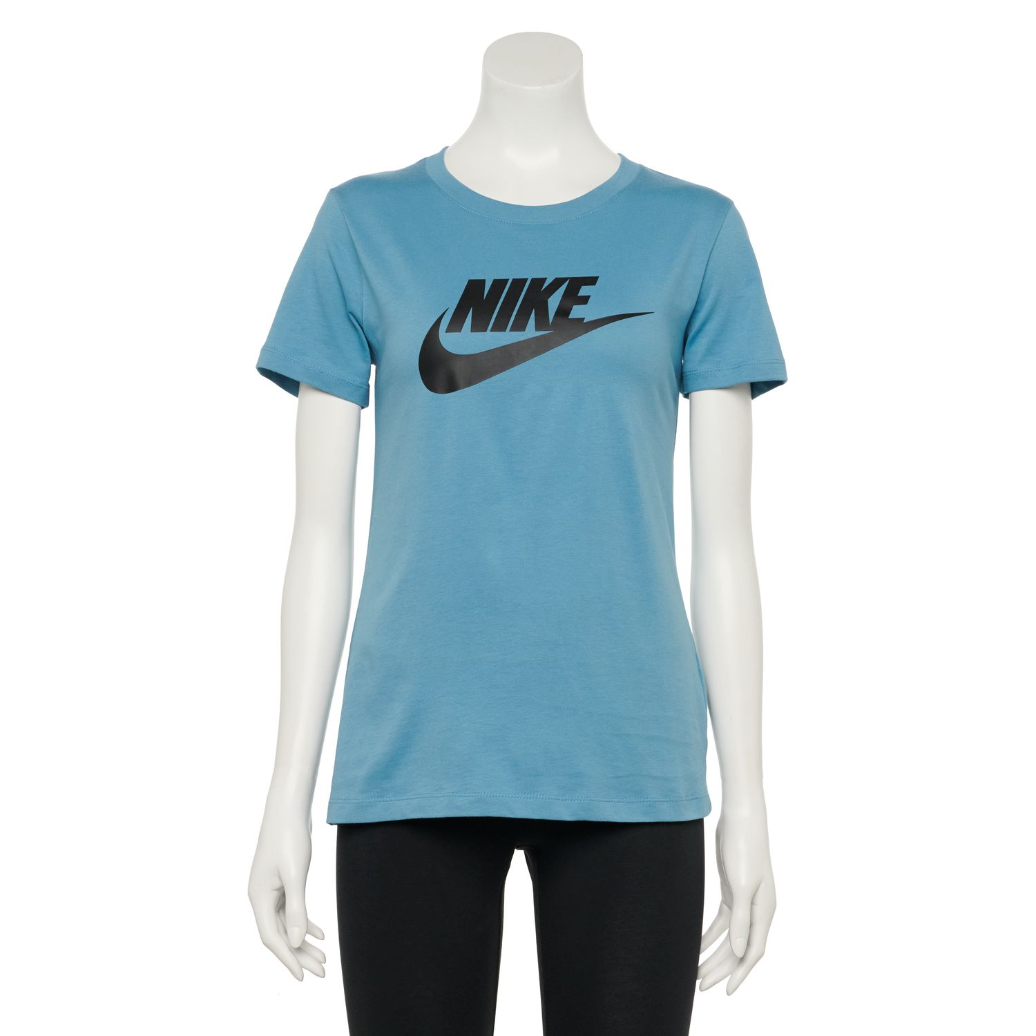 Womens Blue Nike T-Shirts Tops 