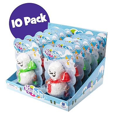 Educational Insights Playfoam 10-Pack Build-A-Snowman POP