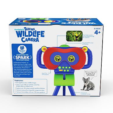 Educational Insights GeoSafari Jr. Talking Wildlife Camera