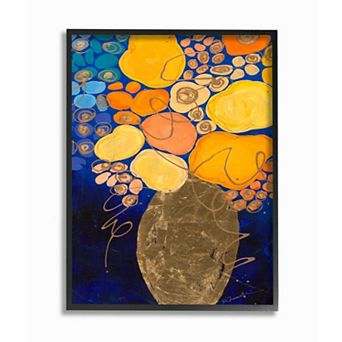 Stupell Home Decor Summer Floral Abstract Wall Art