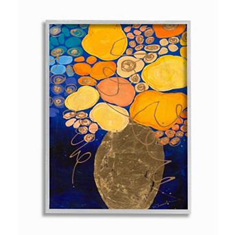 Stupell Home Decor Summer Floral Abstract Wall Art