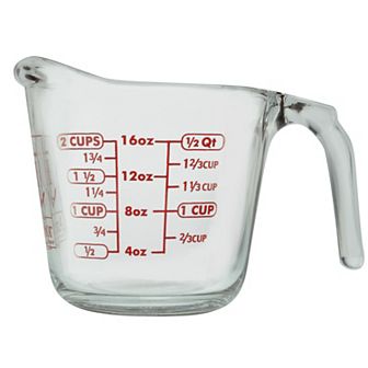 Anchor Hocking 2 cup Glass Measuring Cup