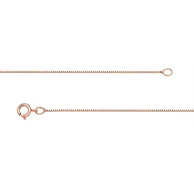 Gemminded 10k Rose Gold Morganite & Diamond Accent Pendant Necklace