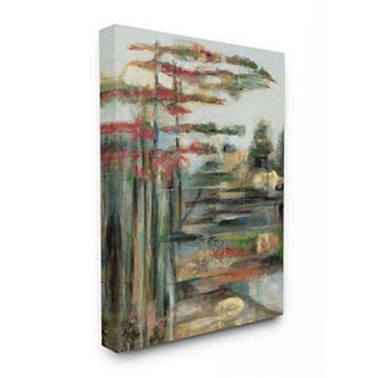 Stupell Home Decor Abstracted Pastel Landscape Canvas Wall Art
