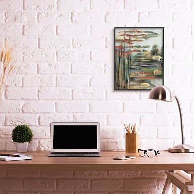 Stupell Home Decor Abstracted Pastel Landscape Wall Art