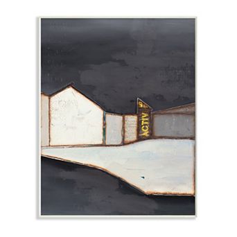 Stupell Home Decor Abstract Architecture Plaque Wall Art