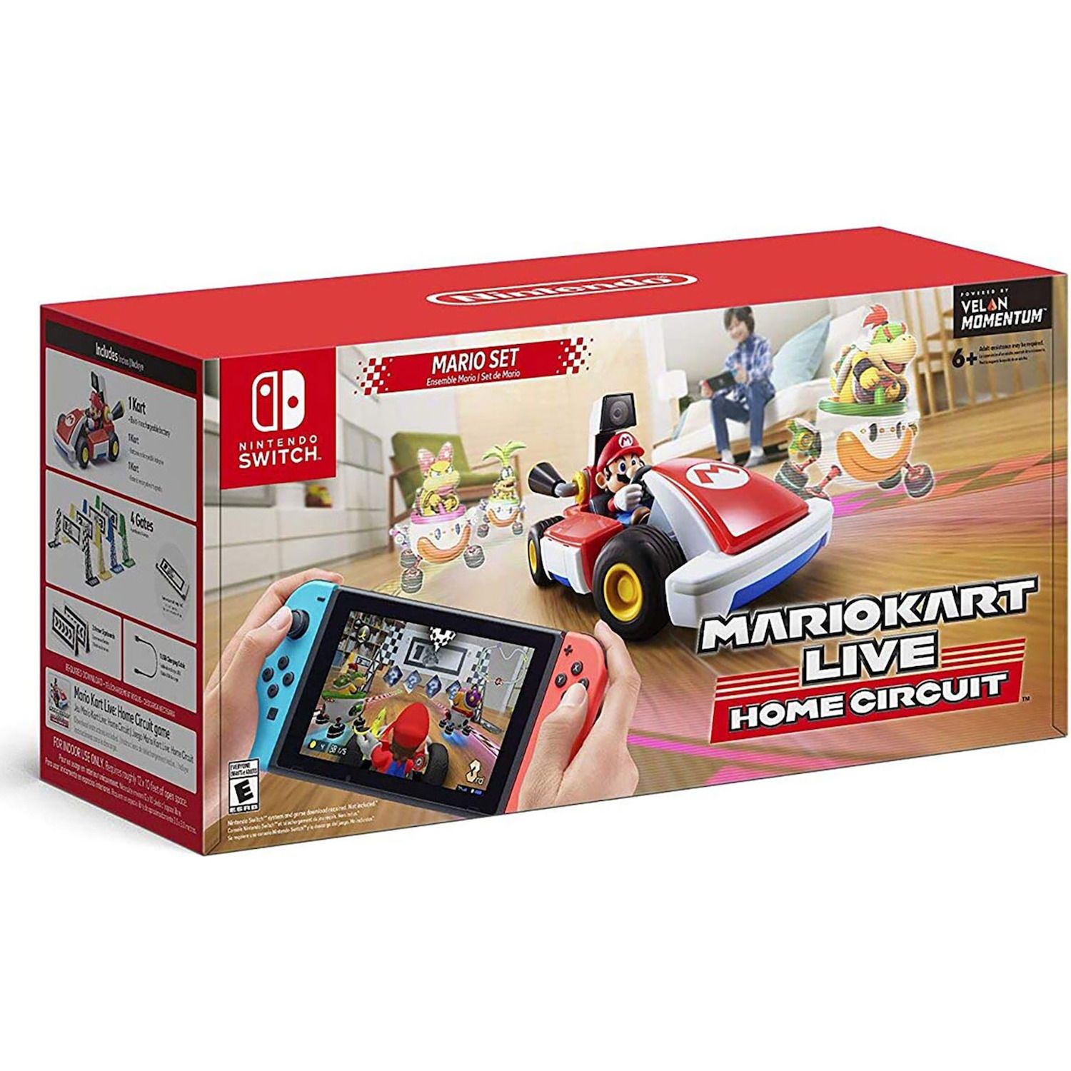 Nintendo Mario Kart Live: Home Circuit Mario Set Mario Edition for Nintendo Switch & Switch Lite