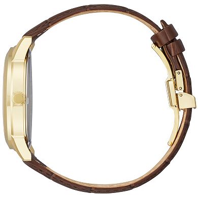 Citizen Men's Eco Day & Date Gold Dial Watch