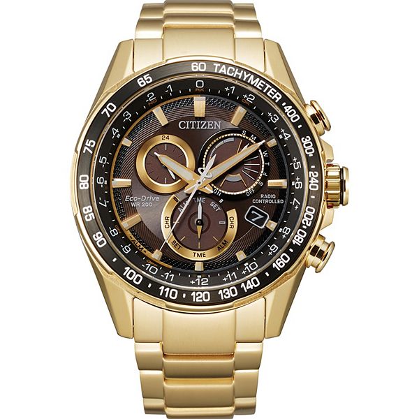 Citizen Men's Eco PCAT Gold Tone Watch