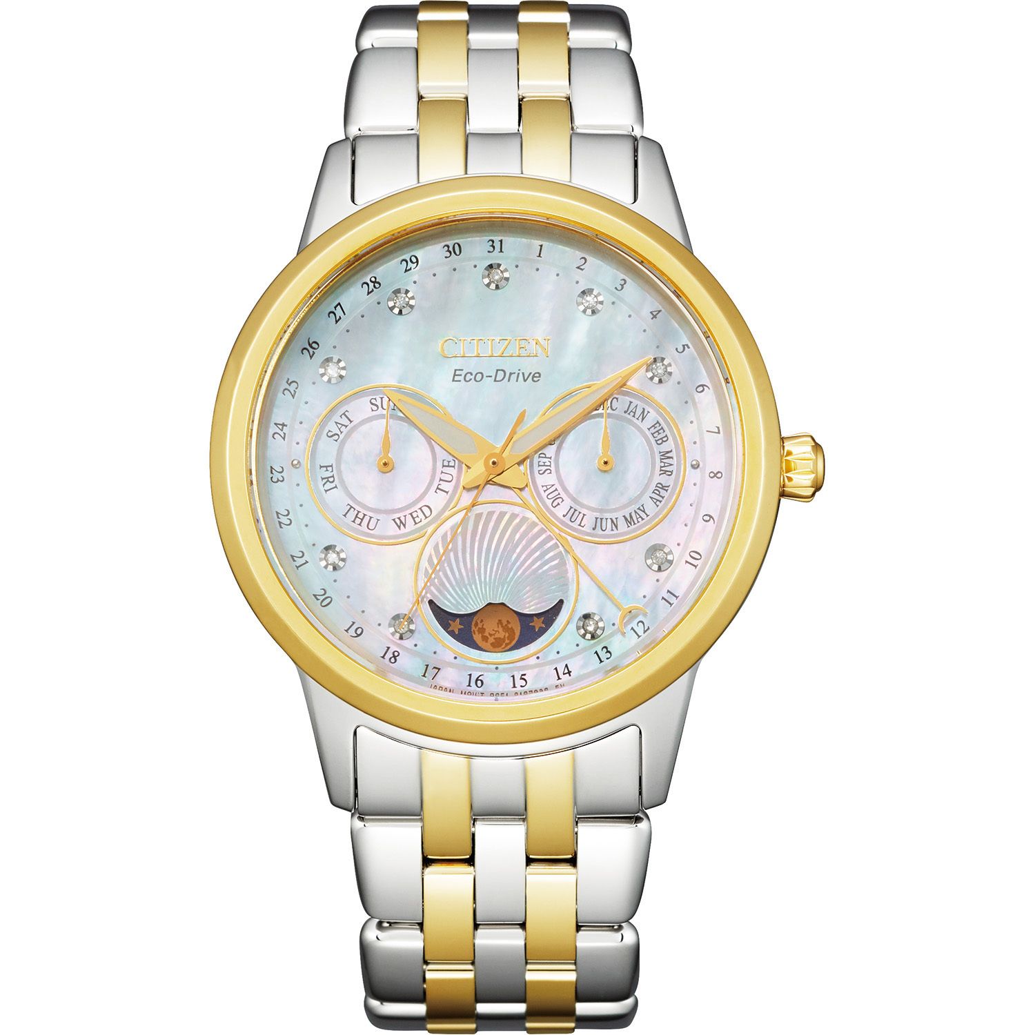 citizen calendrier gold