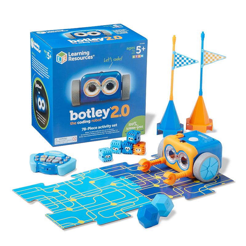 Learning Resources Botley 2.0 the Coding Robot Activity Set, Multicolor