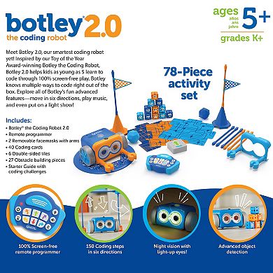 Learning Resources Botley 2.0 the Coding Robot Activity Set