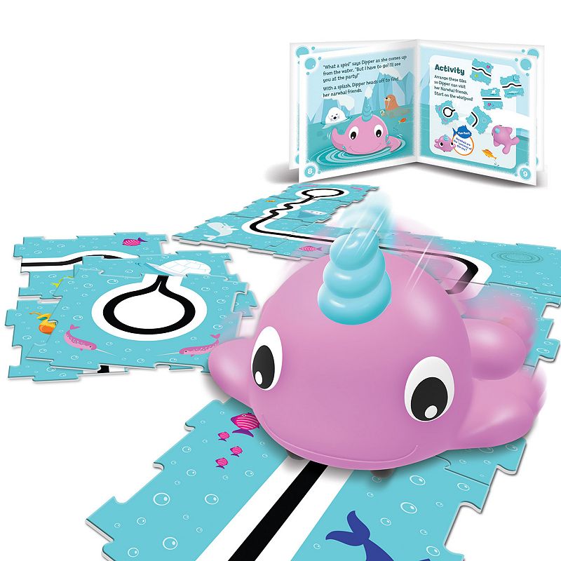 Learning Resources Coding Critters Go-Pets: Dipper the Narwhal, Multicolor