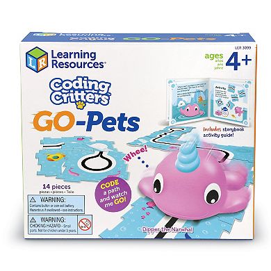 Learning Resources Coding Critters Go-Pets: Dipper the Narwhal