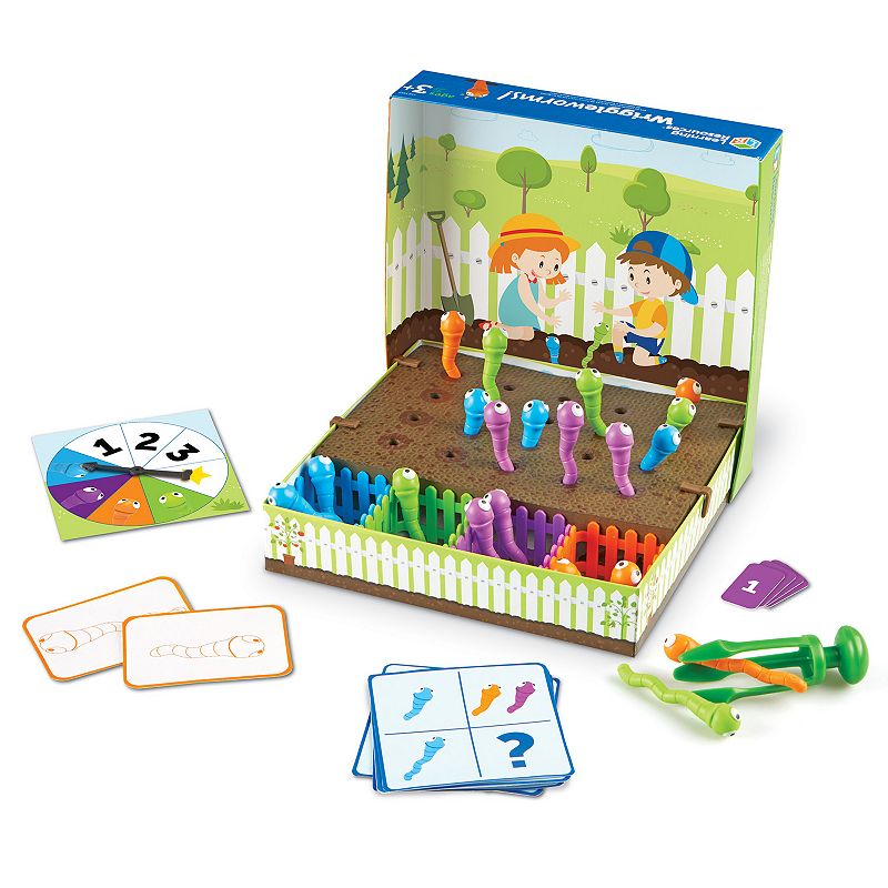 Learning Resources Wriggleworms! Fine Motor Activity Set, Multicolor