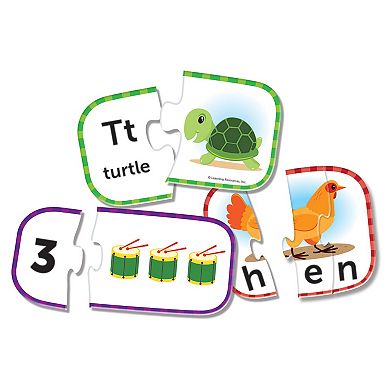Learning Resources Puzzle Cards PreK Bundle