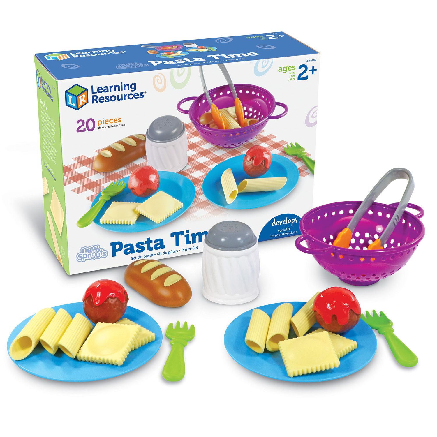 Learning Resources New Sprouts Deluxe Market Set