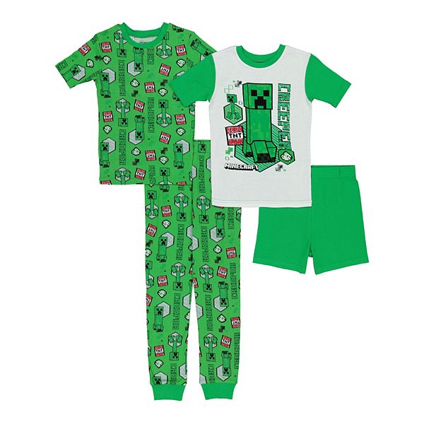 Creeper minecraft online pajamas