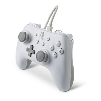 Nintendo PowerA Wired Controller for Nintendo Switch - White Matte