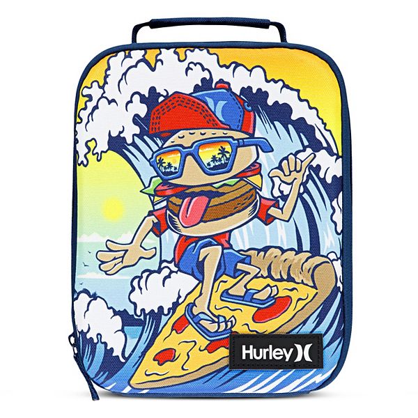 Hurley Insulated Lunch Bag - Burger Pizza