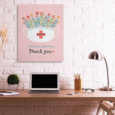 Stupell Home Decor With Great Appreciation Phrase for Healthcare Workers Wall Art