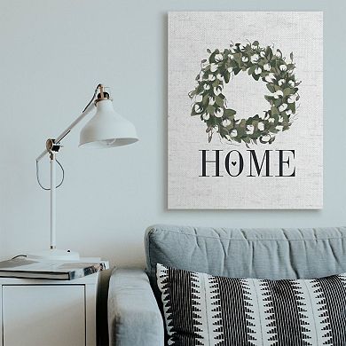Stupell Home Decor Country Home Wreath Charming Farm Design Wall Art