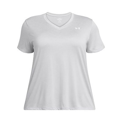 アンダー アーマー Under Armour Plus Size Tech Short Sleeve V-Neck Twist レディース シャツ ト Plus Size Under Armour Tech™ Twist V-Neck Short Sleeve Tee